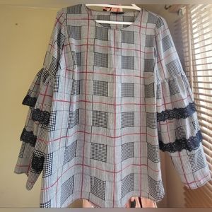 Alfani long sleeve blouse